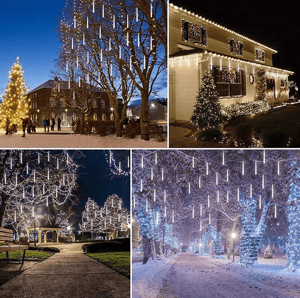 LumiDrop – Wodoodporne LED Oświetlenie w Kształcie Spadających Gwiazd