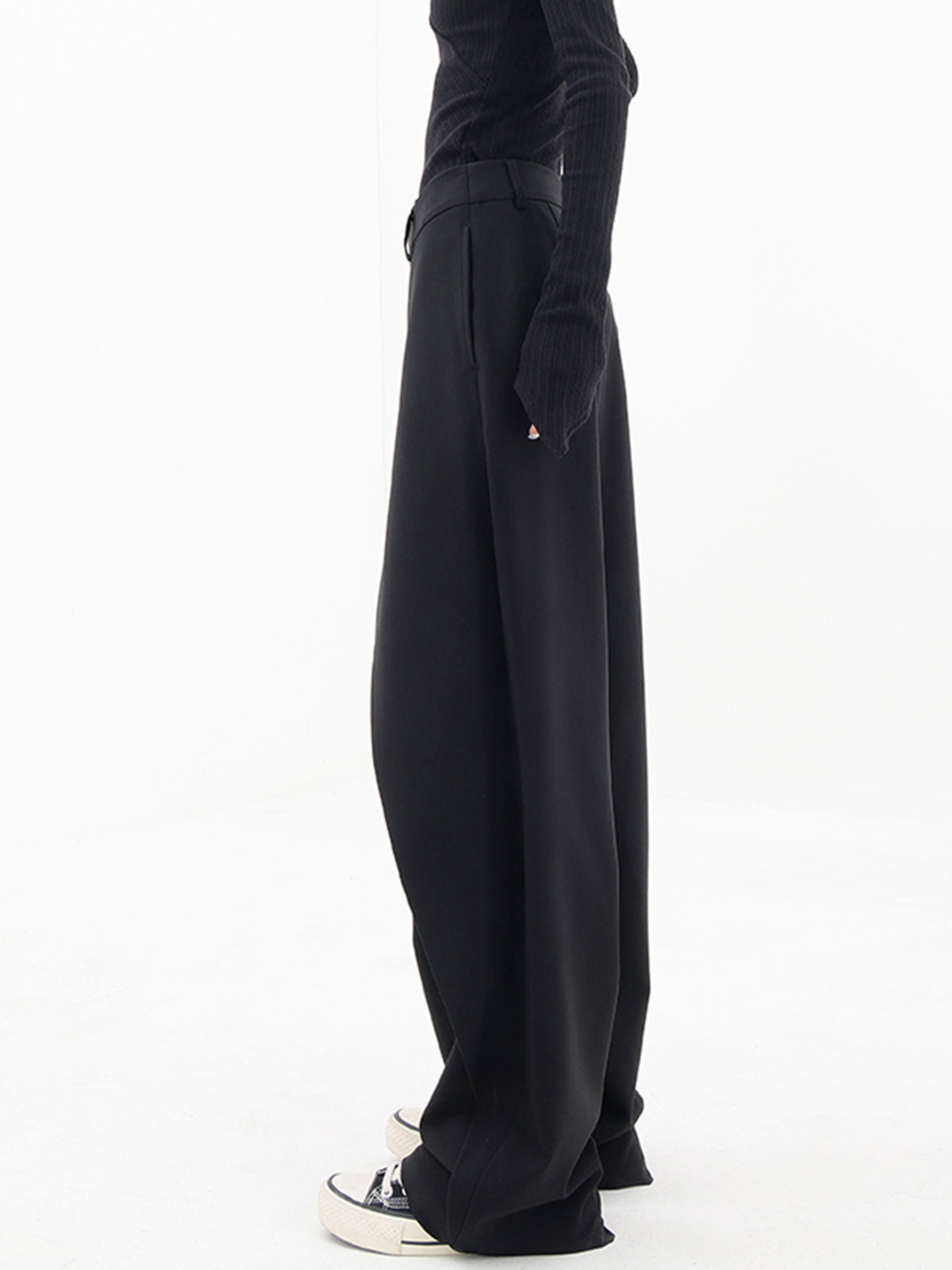 SHENNA - Damskie Baggy Spodnie