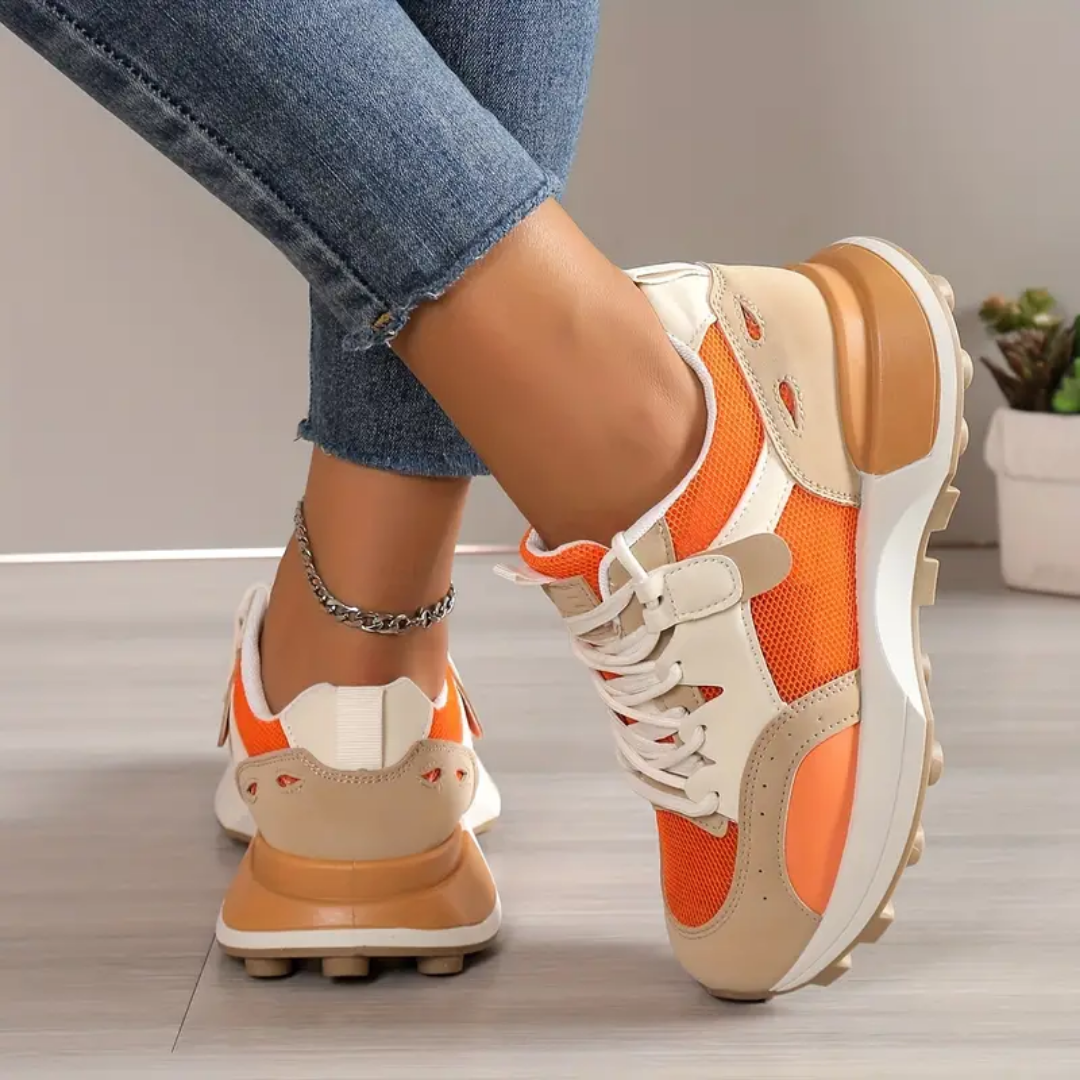Zara | Trendy Colour-Block Sports Shoes