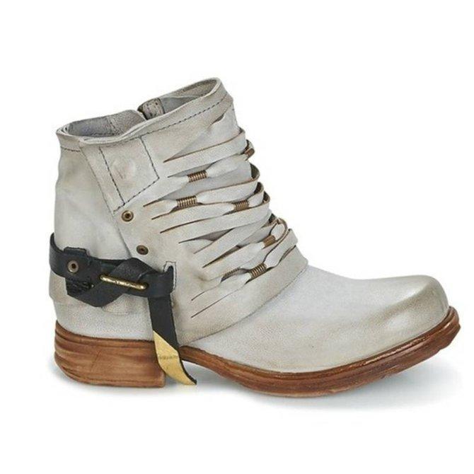 Astrid | Eleganckie Retro Botki Damskie