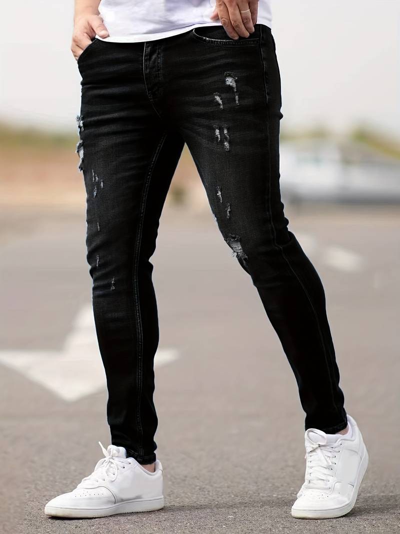 RIVER JEANS | Męskie Slim Fit Jeansy
