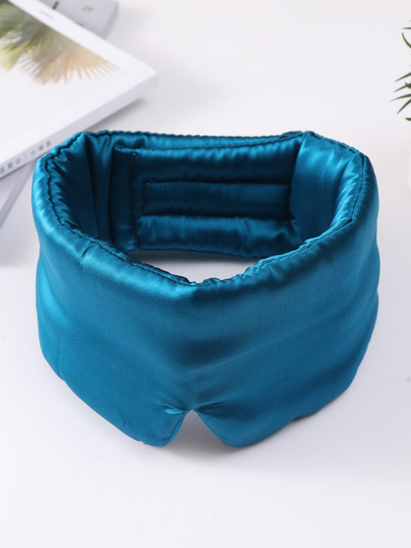 FloralSilk - Elegancka Jedwabna Maska na Oczy z Kwiatowym Motywem