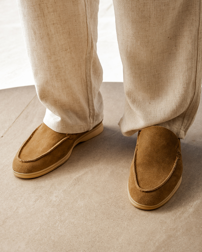 Old Money Luxe Suede Loafers