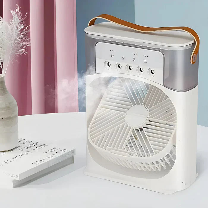 3-w-1 Wentylator z 7 Kolorami LED - BreezeMaster Pro