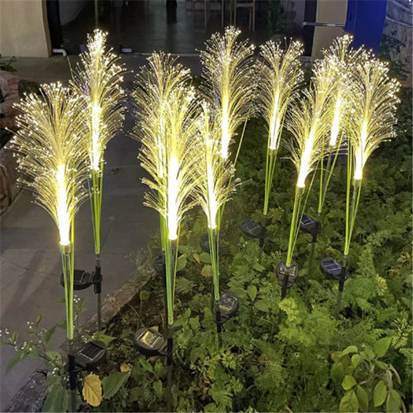 NatureLume - Kolorowa Lampa Solarowa do Ogrodu - Nastrojowa i Wytrzymała na Wszystkie Warunki Atmosferyczne