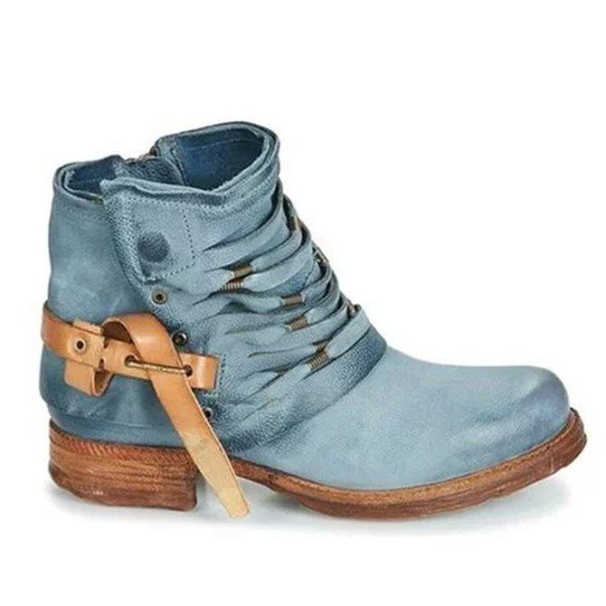 Astrid | Eleganckie Retro Botki Damskie