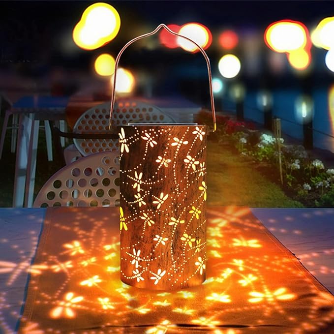 ZenFly - Lampa Solarno-Motylkowa - Tworzy Magiczną i Naturalną Atmosferę w Każdej Przestrzeni na Zewnątrz