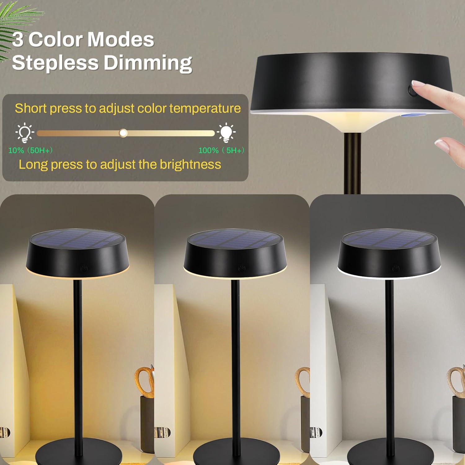 Przenośna Lampa Zewnętrzna z Funkcją Ładowania