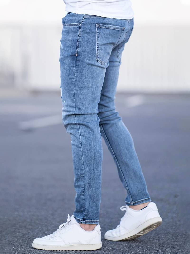 RIVER JEANS | Męskie Slim Fit Jeansy