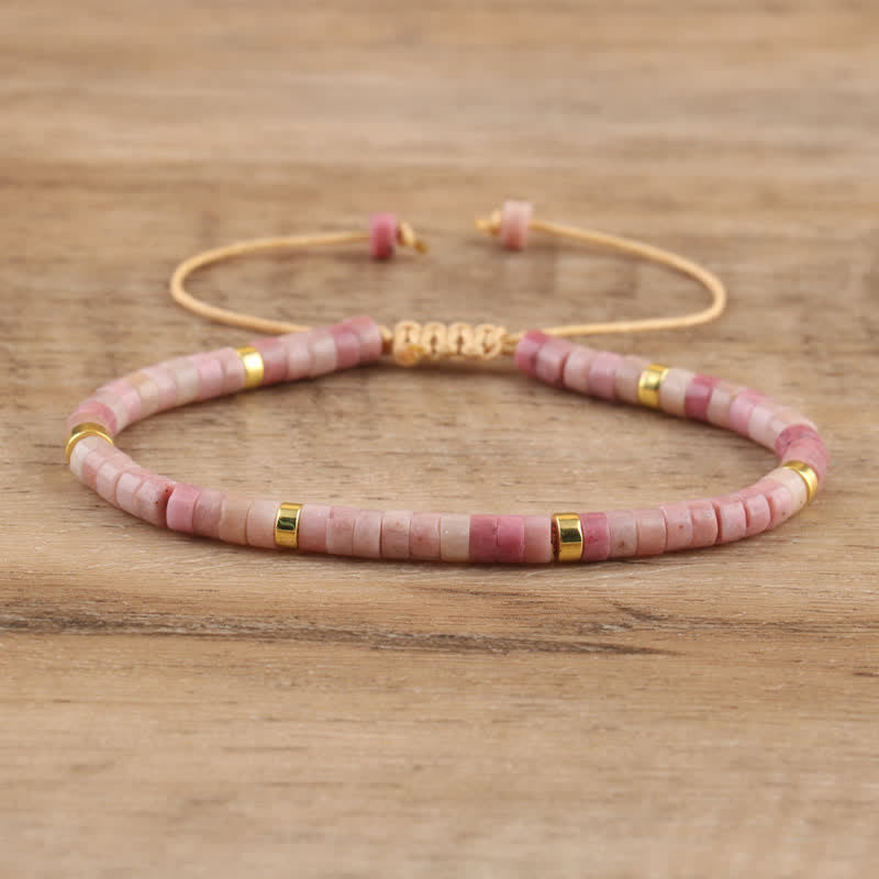 Seraphina Natural Stone Bracelet - 2.4 mm