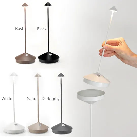 Bezprzewodowa lampa LED na stół | ClarityGlow
