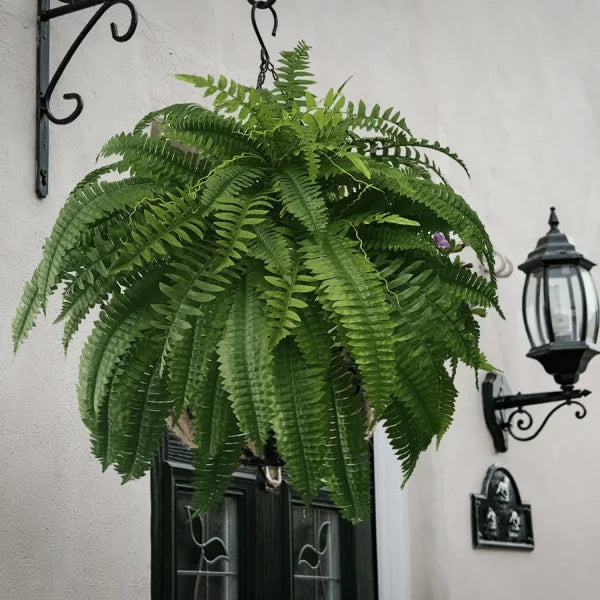 Kup jeden, drugi gratis | Realistyczna, odporna na promieniowanie UV sztuczna roślina Boston Fern