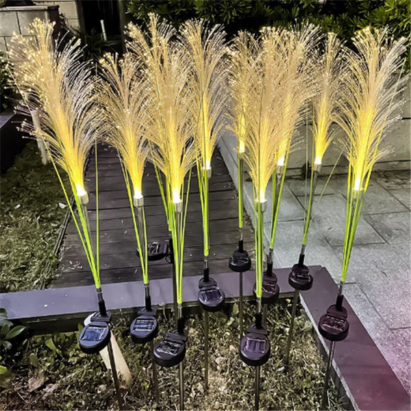 NatureLume - Kolorowa Lampa Solarowa do Ogrodu - Nastrojowa i Wytrzymała na Wszystkie Warunki Atmosferyczne