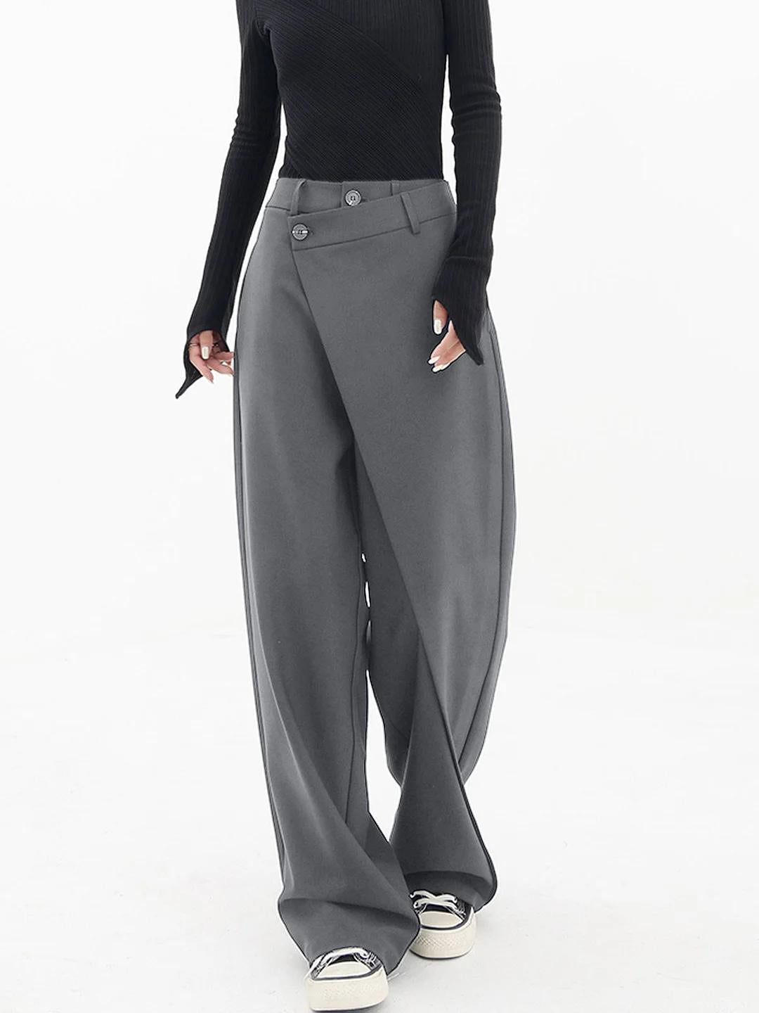 SHENNA - Damskie Baggy Spodnie