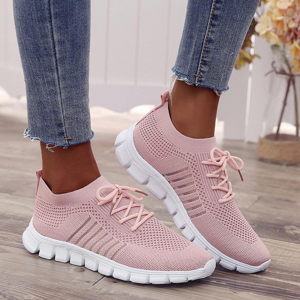 Selina | Komfortowe, przewiewne sneakersy z wysoką cholewką