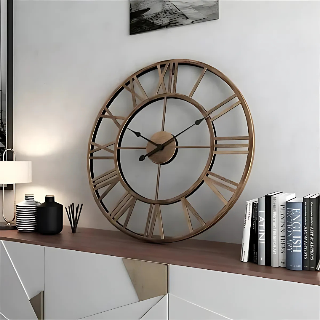 Nowoczesny Duży Zegar Ścienny Framer w Ekskluzywnym Stylu