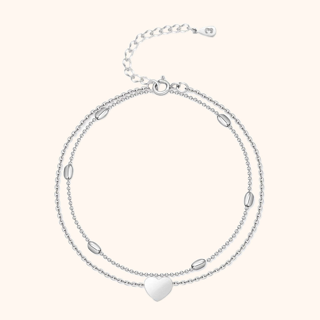 Elegancka bransoletka na kostkę – Fiora