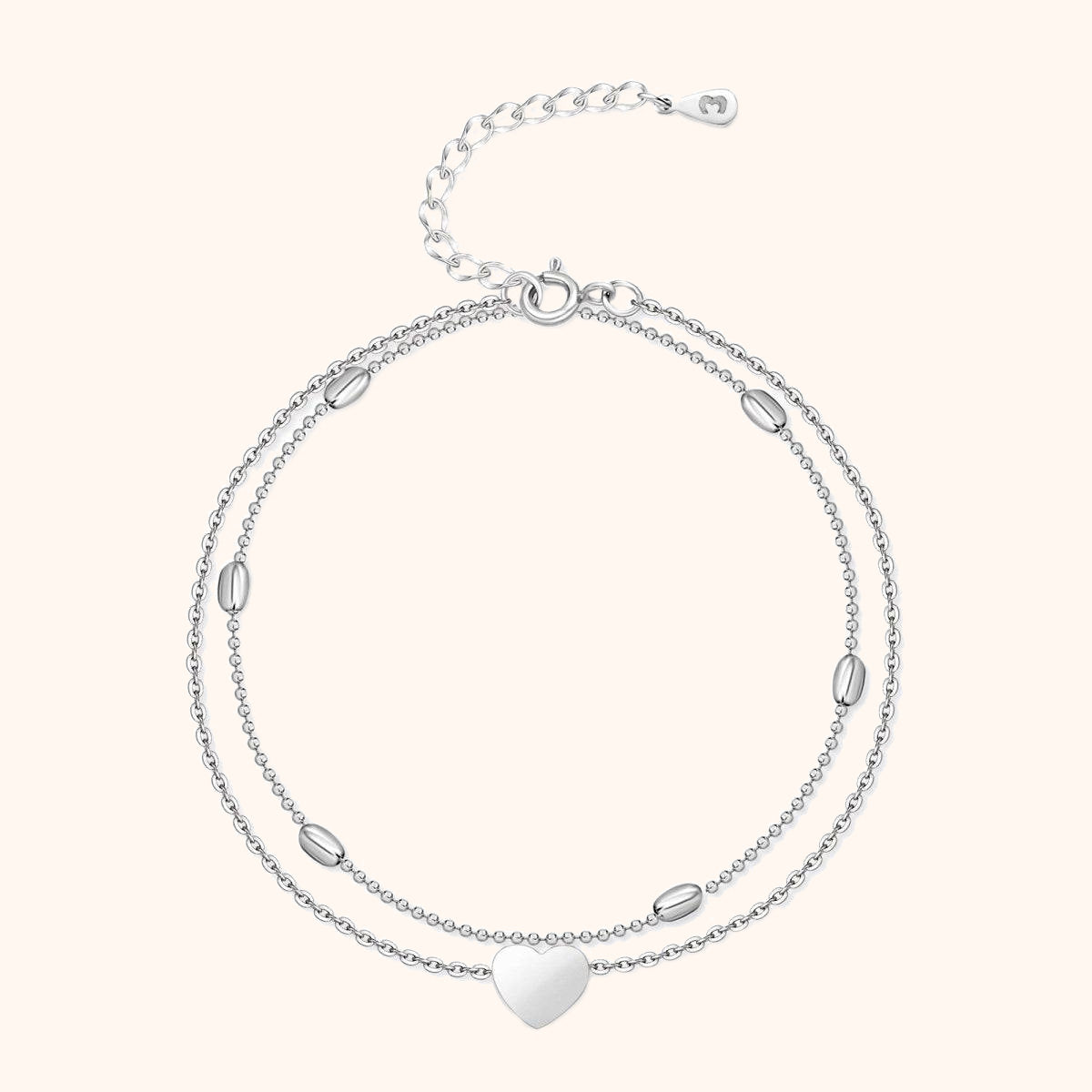 Elegancka bransoletka na kostkę – Fiora