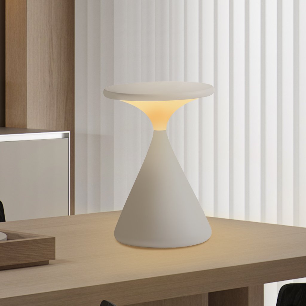 Bezprzewodowa Lampa Stołowa Amos w Kształcie Klepsydry