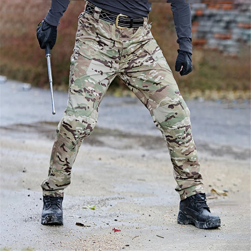 CombatPro Taktyczne Spodnie | Styl Wojskowy | Solidna Budowa