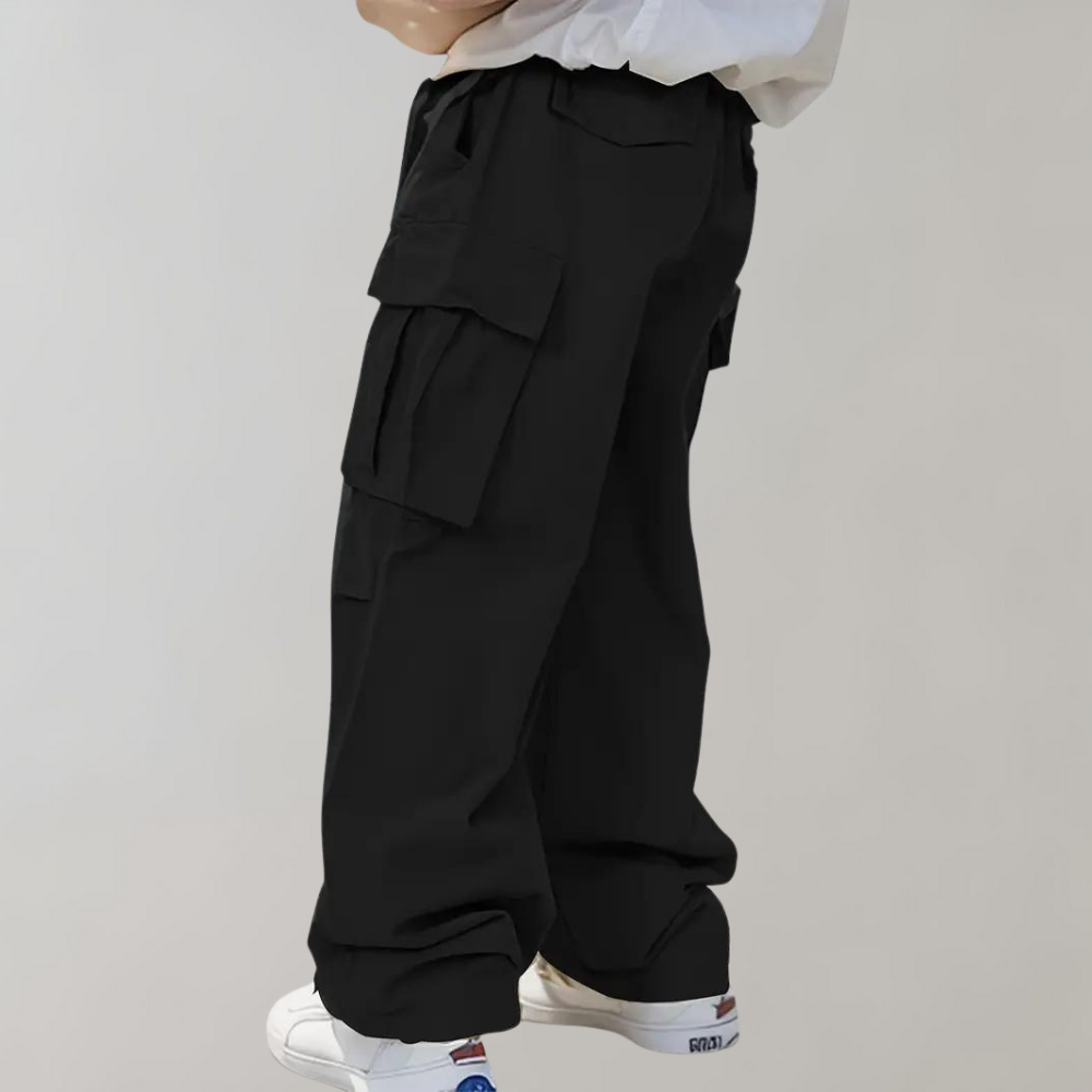 Luźne Spodnie - Oversized Cargo Pants