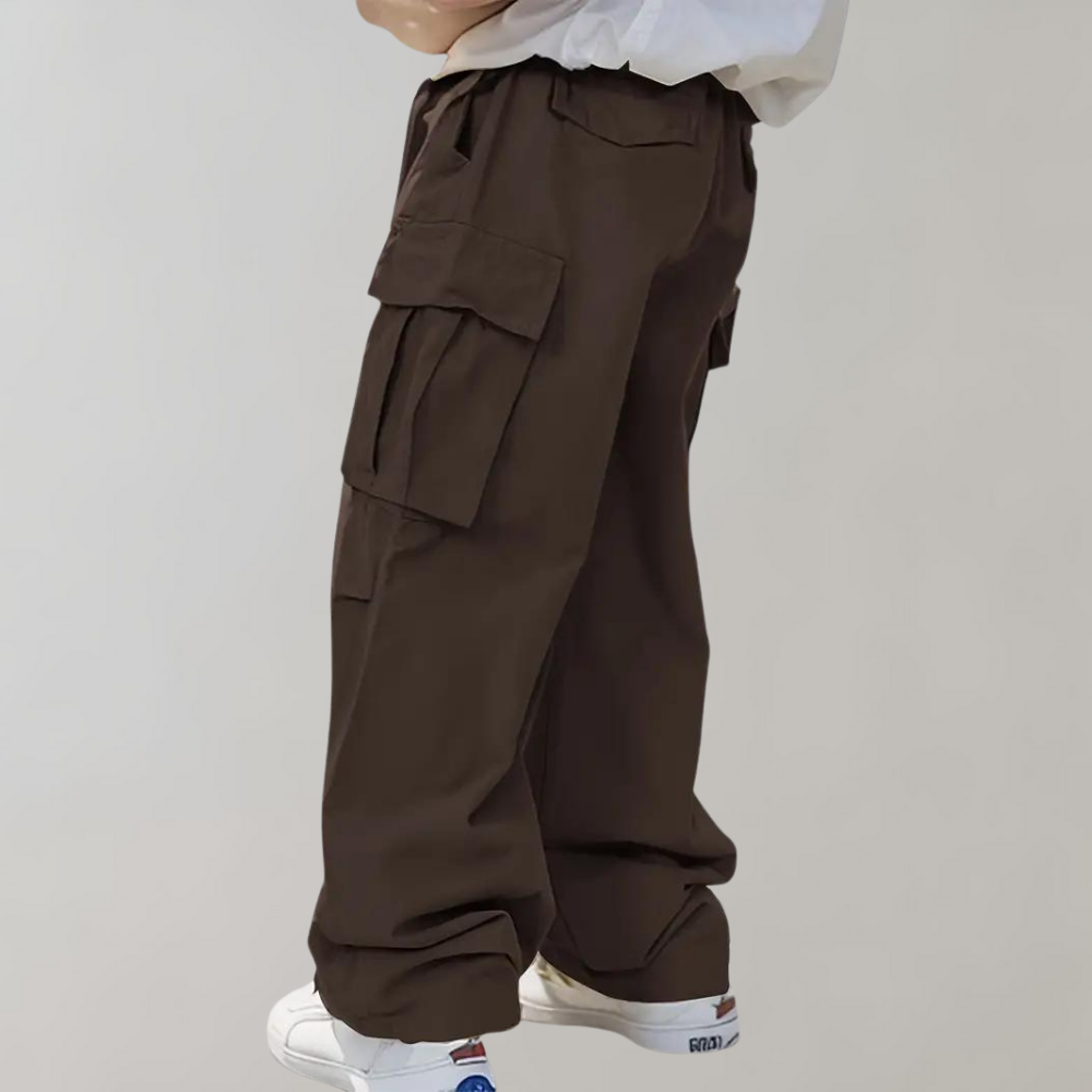 Luźne Spodnie - Oversized Cargo Pants