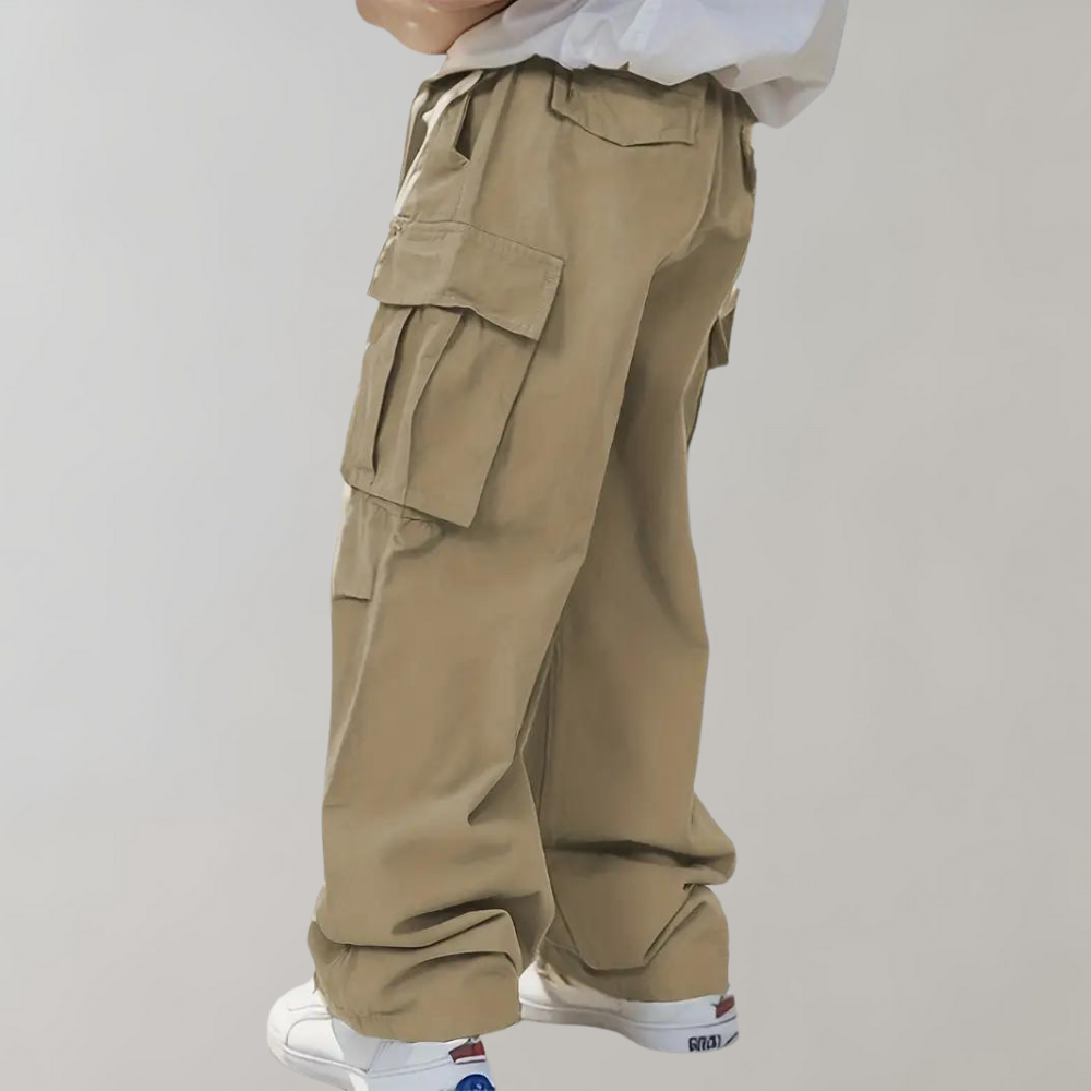 Luźne Spodnie - Oversized Cargo Pants