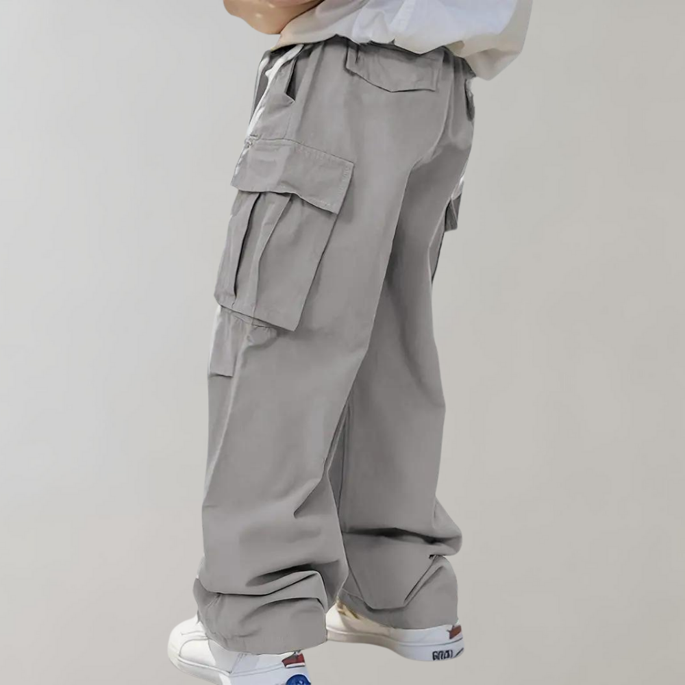 Luźne Spodnie - Oversized Cargo Pants