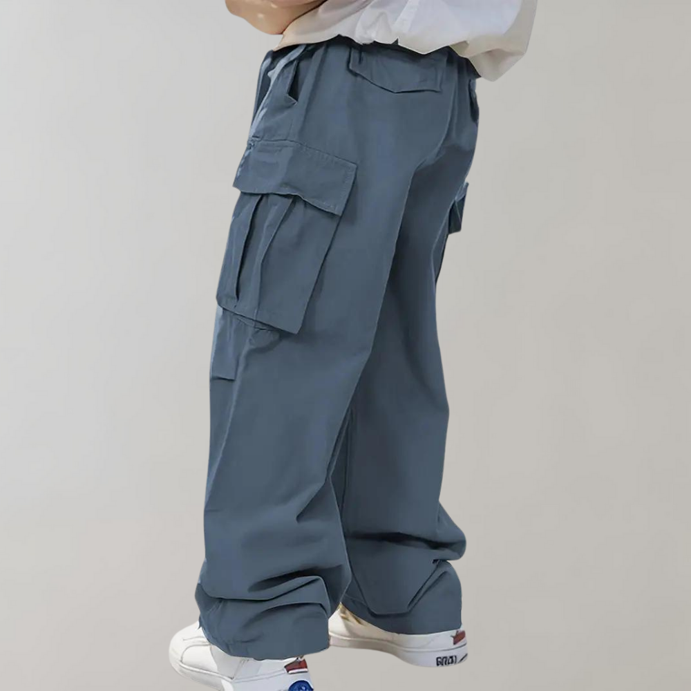 Luźne Spodnie - Oversized Cargo Pants
