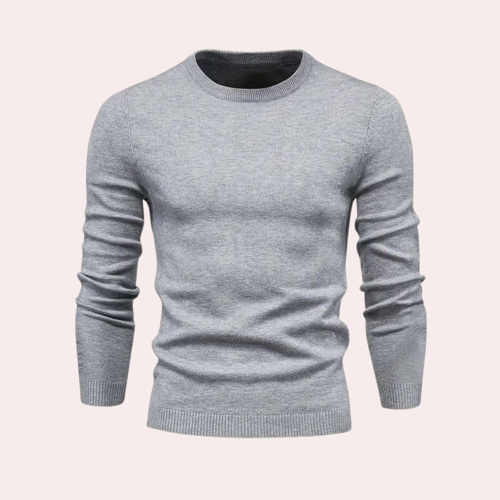 THORSTEN | Męski sweter dzianinowy w stylu casual