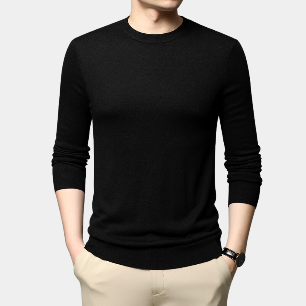 THURMUND | Męski sweter w prostym, casualowym stylu