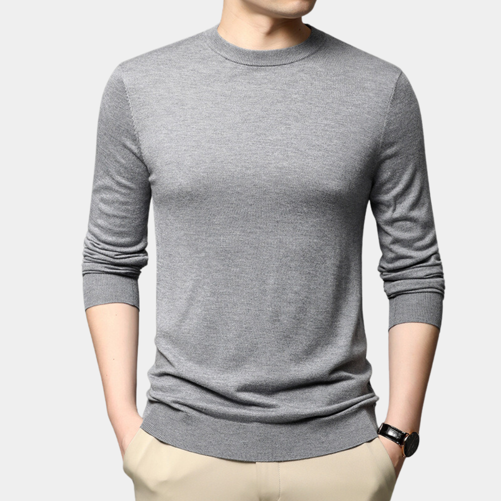 THURMUND | Męski sweter w prostym, casualowym stylu