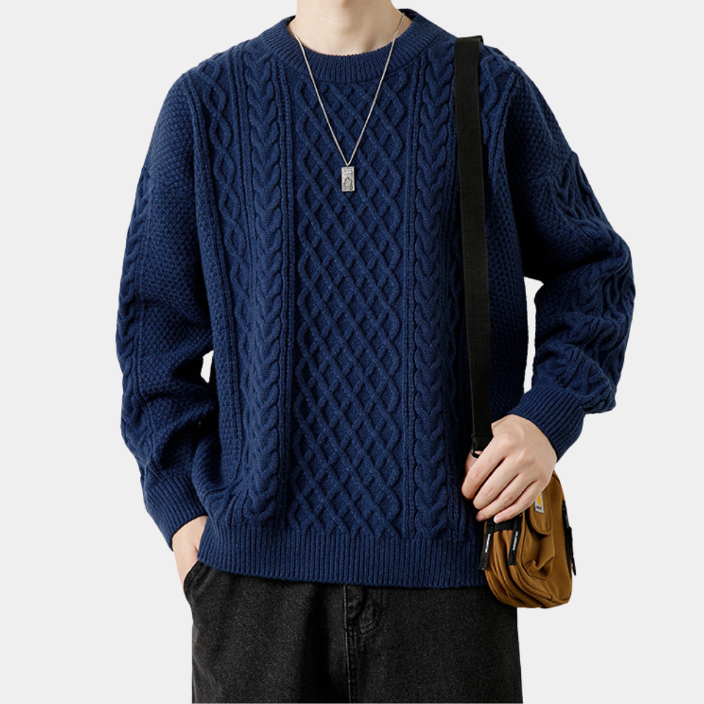 UHTRED | Elegancki męski sweter