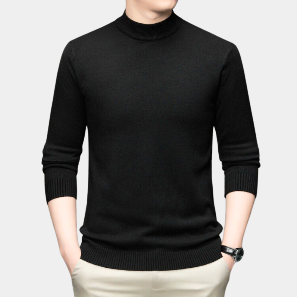 TERENCE - Casual Sweater with High Collar