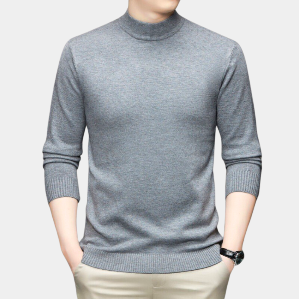 TERENCE - Casual Sweater with High Collar