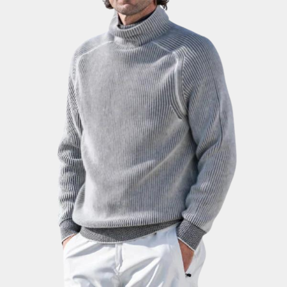 TOMAS | Klasyczny męski golf zapewniający komfort w zimowe dni