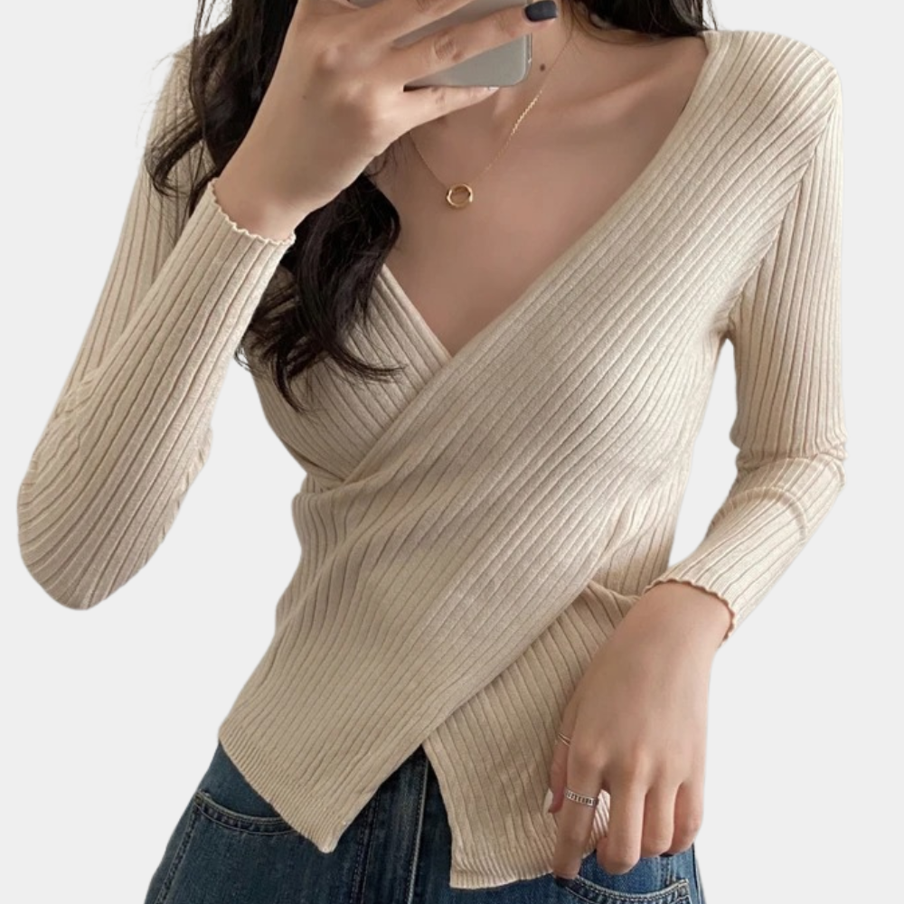 MARA - Jesienny Sweter Damski