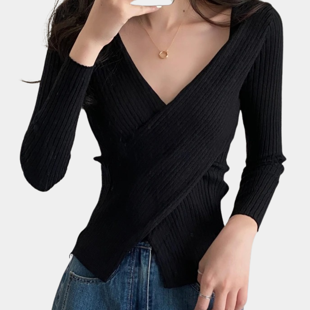 MARA - Jesienny Sweter Damski
