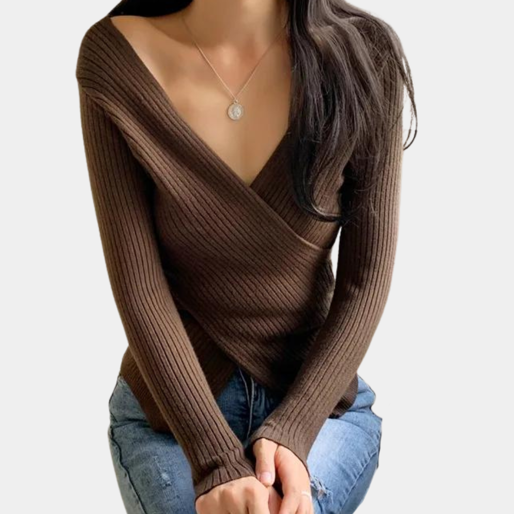 MARA - Jesienny Sweter Damski
