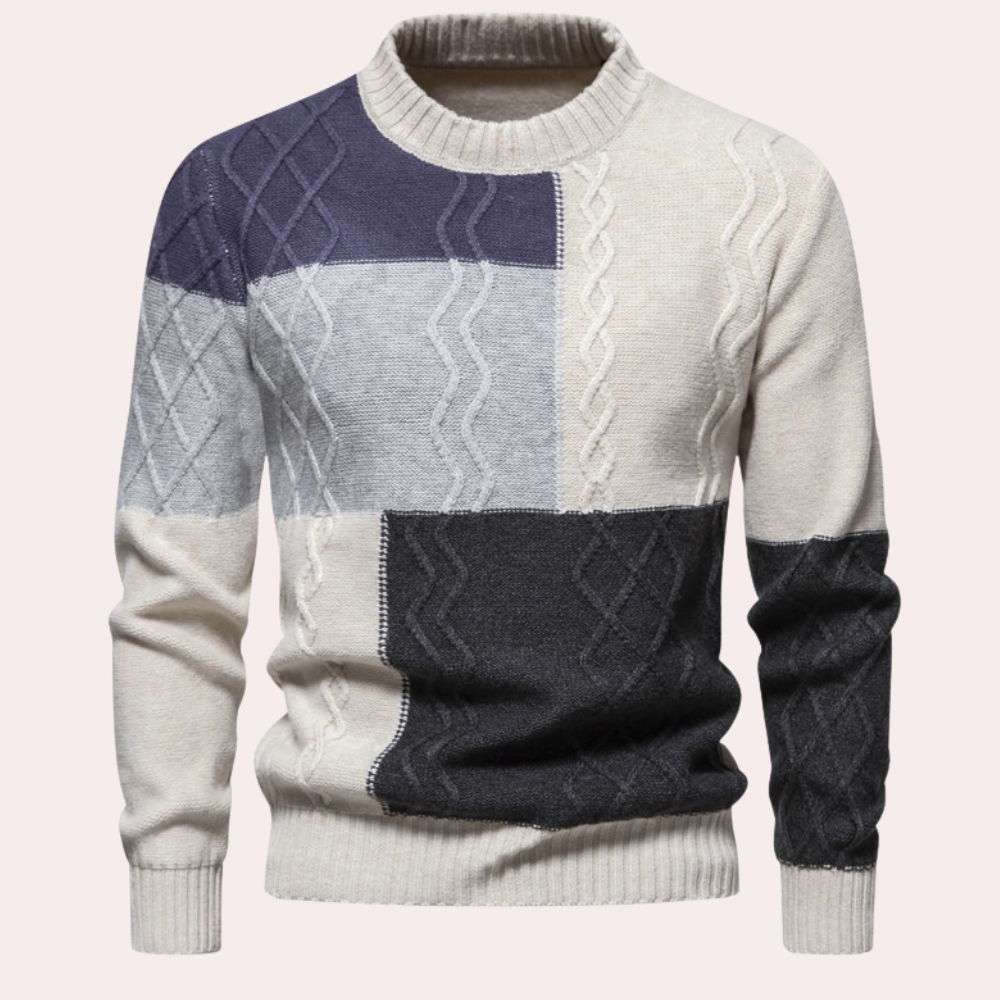 FRENKIE - Męski Sweter