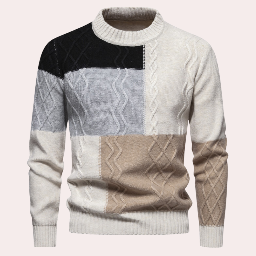 FRENKIE - Męski Sweter