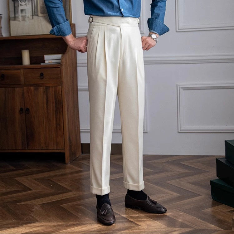 MARCUS | Eleganckie i przewiewne męskie spodnie