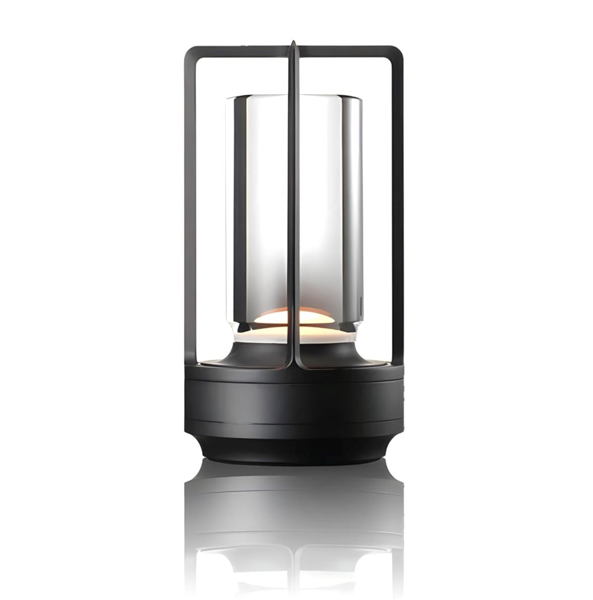 Bezprzewodowa lampa z kryształowym kloszem