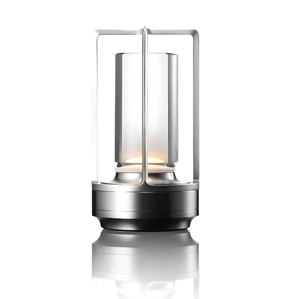 Bezprzewodowa lampa z kryształowym kloszem