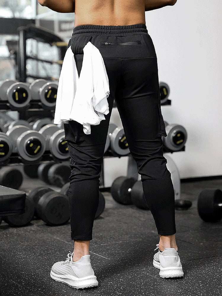 Monsieur - Męskie Spodnie Cargo