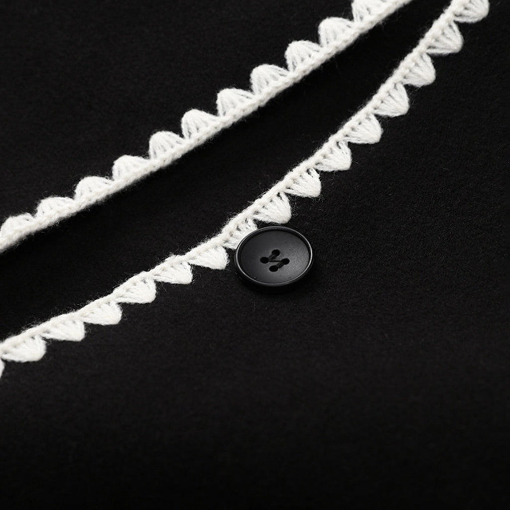 LATRICE - Stylowy Płaszcz z Szalikiem