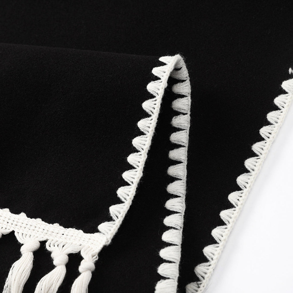 LATRICE - Stylowy Płaszcz z Szalikiem