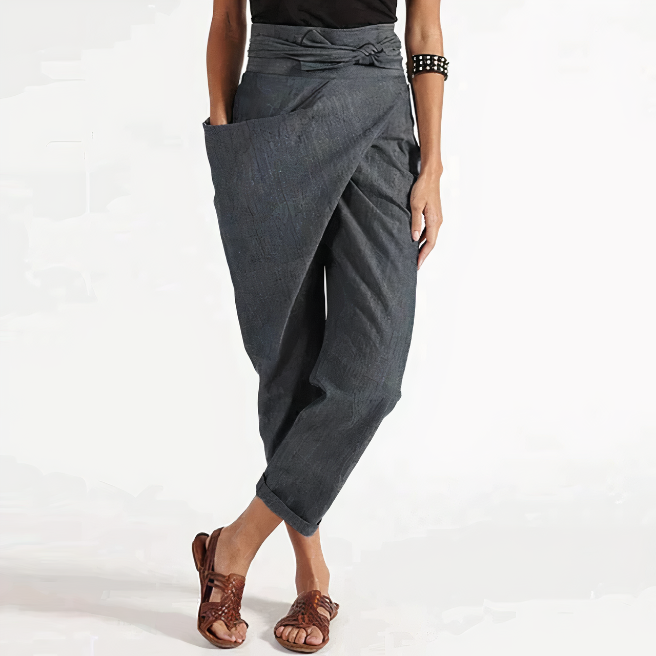 HILDE – Modna Oversized Koszula w Paski