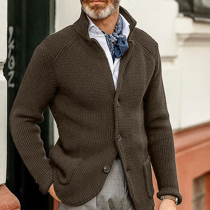W&W Męski Elegancki Kardigan