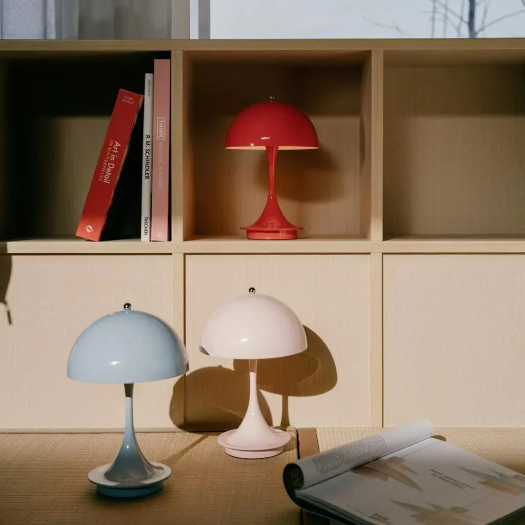 EclatéAura - Zachwycająca Lampa Stołowa z Zasilaniem Akumulatorowym